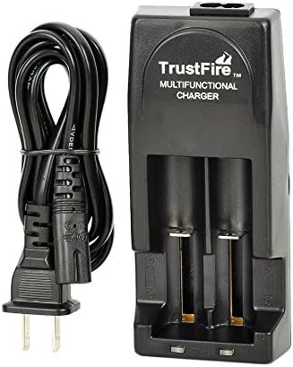 Trustfire Tr001 Multifunctional Lithium Battery Charger for 18650 18500 17670 16340 14500 10440 (Black)