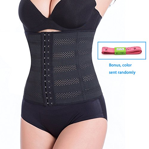 Shinymod Postpartum Compression Belly Band Corset Waist Training Workout Waist Cincher Girdle Stomach Tummy Wrap Trimmer Belt for Postpartum Recovery Weight Loss Women Men (Hollowed Out Style - L)