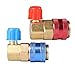 Wilk New R134a System Port QC15 AC Quick Connector Adapter HVAC Coupler Car Auto Air-Conditioning