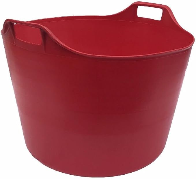 Extra Large 76L Flexi Tub Bucket Trug Storage Flexible Basket 9