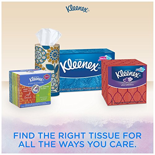 Kleenex Facial Tissues With Lotion, 120 Ct, 4 Pack on Galleon Philippines