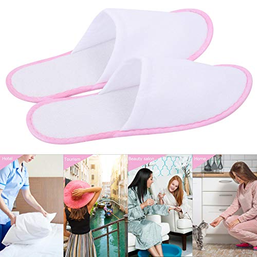 Tbestmax 24 Pair Spa Flip Flops Disposable Slippers for Hotel Guests
