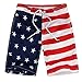 VICKVI Boys' Fashion Flag Custom board Shorts (2colors)