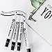 rabbitgoo Black Dry Erase Markers, 12-Count, Low Odor, Bullet Tip - Whiteboard Markers for Kids, Erasable Markers for Dry Erase Whiteboard Calendar, Comfortable Grip & Vivid Lines for Home Office