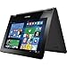 2016 Lenovo Flex 3 2-in-1 11.6 inch HD Touch-Screen Convertible Laptop ( Intel Celeron processor N3050, 4GB, 500GB HDD, No DVD, Bluetooth, Webcam, WiFi, HDMI, Windows 10 ) - Black