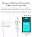 Samsung Galaxy S9 / Galaxy S8 / Note 8 / Fast Charger Type-C 2.0 Cable Kit by Ixir - ( Car Charger + Wall Charger + 2 Type-C Cable ) Fast Charging uses dual voltages for up to 50% faster charging!