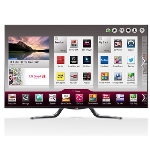 LG 47LA790W 47 inch LCD 1080 pixels 800 Hz 3D TV Amazon.co.uk TV