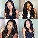 Star Show Unprocessed Brazilian Body Wave Human Hair Wigs 13X4 Lace Front Wigs with Baby Hair 150% Density Natural Hairline wigs for Black Women (20 inch)