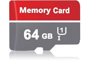 Memory Card 64GB TF Card 64GB Portable Memory Cards for Cameras/Dash Cams/Smartphones/Drones Data Storage