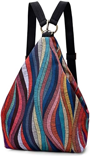 Amazon.com: ALAZA Blue Butterflies Backpack Purse for Women  display picture 1