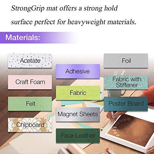 DOOHALO Cutting Mat for Cricut Maker and Cricut Explore Air2/One Smart
