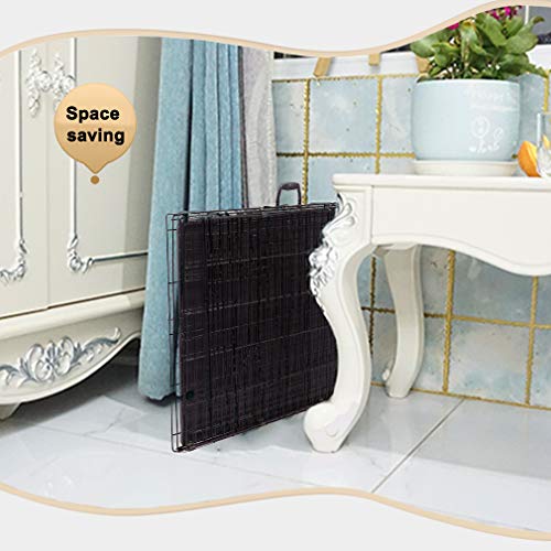 2 Extra+Folding+Kennel+Plastic+Divider