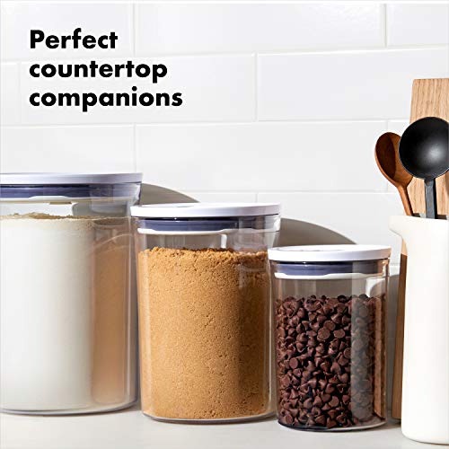 OXO Good Grips Round POP Container Large (5.2 Qt) for flour, sugar