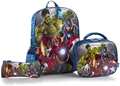 Heys Marvel The Avengers Deluxe 3-Piece Backpack Set