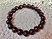 Natural and Genuine 8 mm Red Rosewood Handmade Mala Beads Healing bracelet, Red Wood Bracelet - Blessed & Energized Karma Nirvana Meditation beads - US Seller
