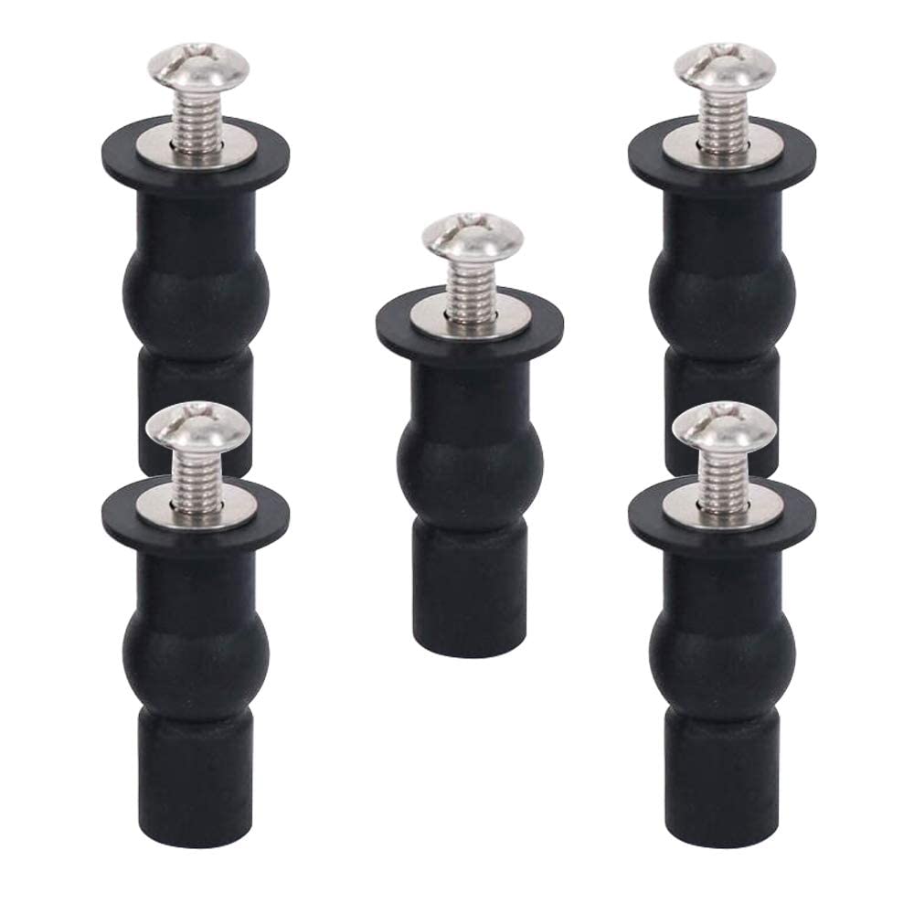 Toilet Seat Hinges Screws Bolts Toilet Seats Fittings Fix Expanding Rubber Bung Top Nuts Screws Universal Toilet Lid Seats Toilet Seat Replacement Parts Kit