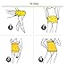 Waist Trainer Shapewear For Weight loss Tummy Control Body Shaper Breathable Waist Cincher,Black,US 4-8/Waist 24
