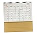 2019 Monthly Desk Pad Calendar with Stand, Twin-Wire Binding,Monthly Planners For Office,School,Family