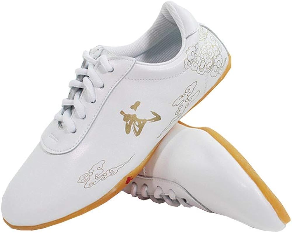 Leather martial arts shoes, Taekwondo shoes, Tai Chi Kung Fu training