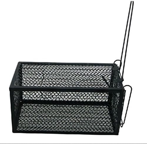 Corner Biz Garden - Humane Rat Cage Trap Live Animal Catcher No Poison Pest Control Indoor, Outdoor Black
