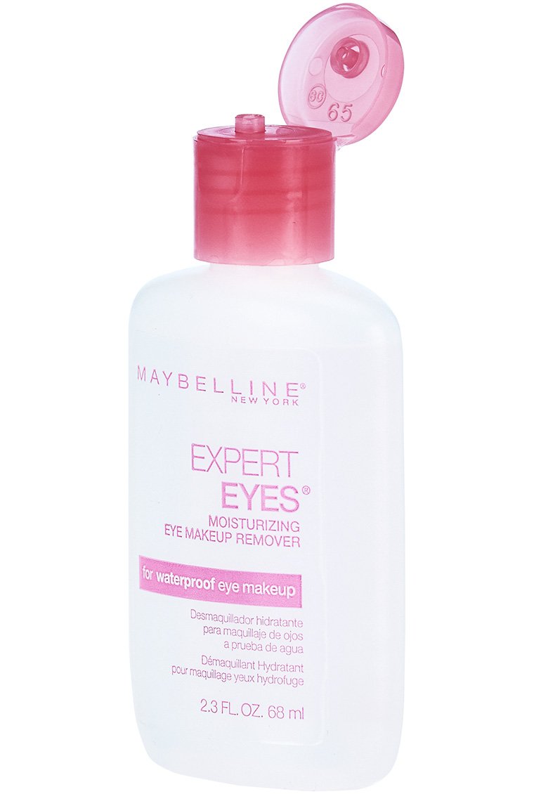 MAYBELLINE New York Expert Eyes Moisturizing Eye Makeup Remover, For Waterproof Eye Makeup, 2.3 fl. oz.
