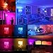 MELPO LED Color Changing Light Bulb with Remote Control, 3W E26 Dimmable RGB Light Bulbs for Birthday Party/KTV Decoration/Household/Bar/Wedding (Pack of 4)