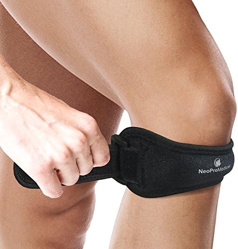NeoProMedical Patella Knee Strap for Knee Pain Relief - Patella Brace for Hiking, Soccer, Basketball &amp; Volleyball