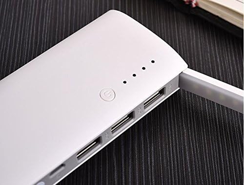 50000mAh 3 USB Backup External Battery Power Bank Pack Charger for Cell Phone Gray