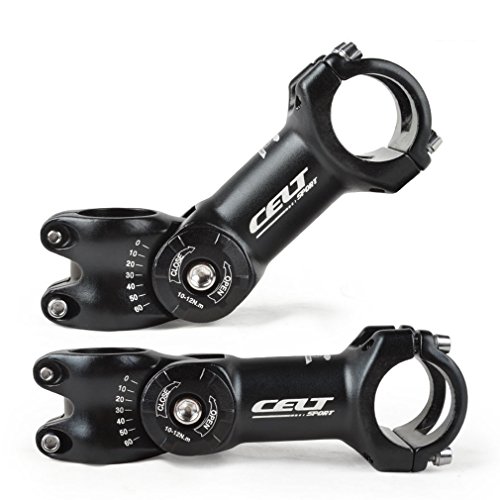 Oren Bravo 110mm Adjustable Angle:+60d Adustable Stem Cycling Mountain Bike Short Handlebar Stem Riser (Diameter: 25.4mm / 1 in) - Thumbnail 6