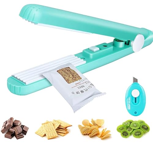 Mini Bag Sealer, Handheld Food Bag Heat Sealer for Food Storage