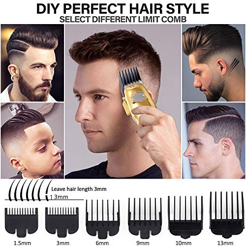 UMIKU Professional Hair Clippers for Men Hair Trimmer Rechargeable