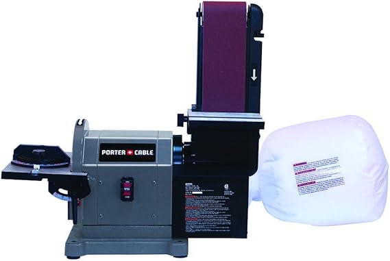 porter cable bench sander change belt