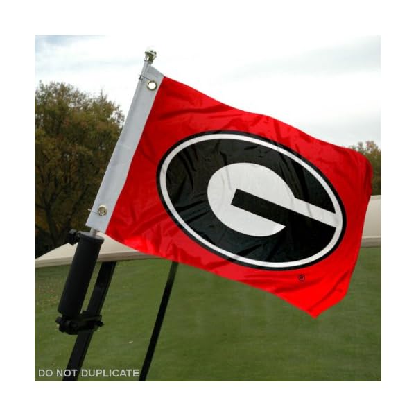 Georgia-Bulldogs-Golf-Cart-and-Boat-Flag Georgia-Bulldogs-Golf-Cart-and-Boat-Flag