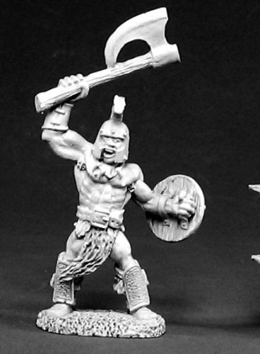 Reaper Miniatures Barbarian Warrior #02350 Dark Heaven Legends Unpainted Metal