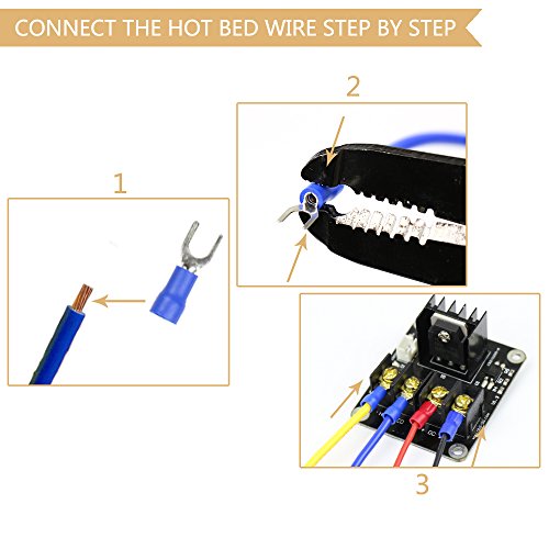 image for Heat Bed Power Module SIMPZIA Add-on Hot Bed Power Expansion Board MOS