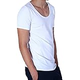 Men's Deep Scoop Neck Shirt