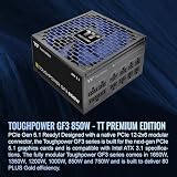 Thermaltake Toughpower GF3 850W 80+ Gold Full Modular ATX 3.0 PSU PCIe 5.0 view 2