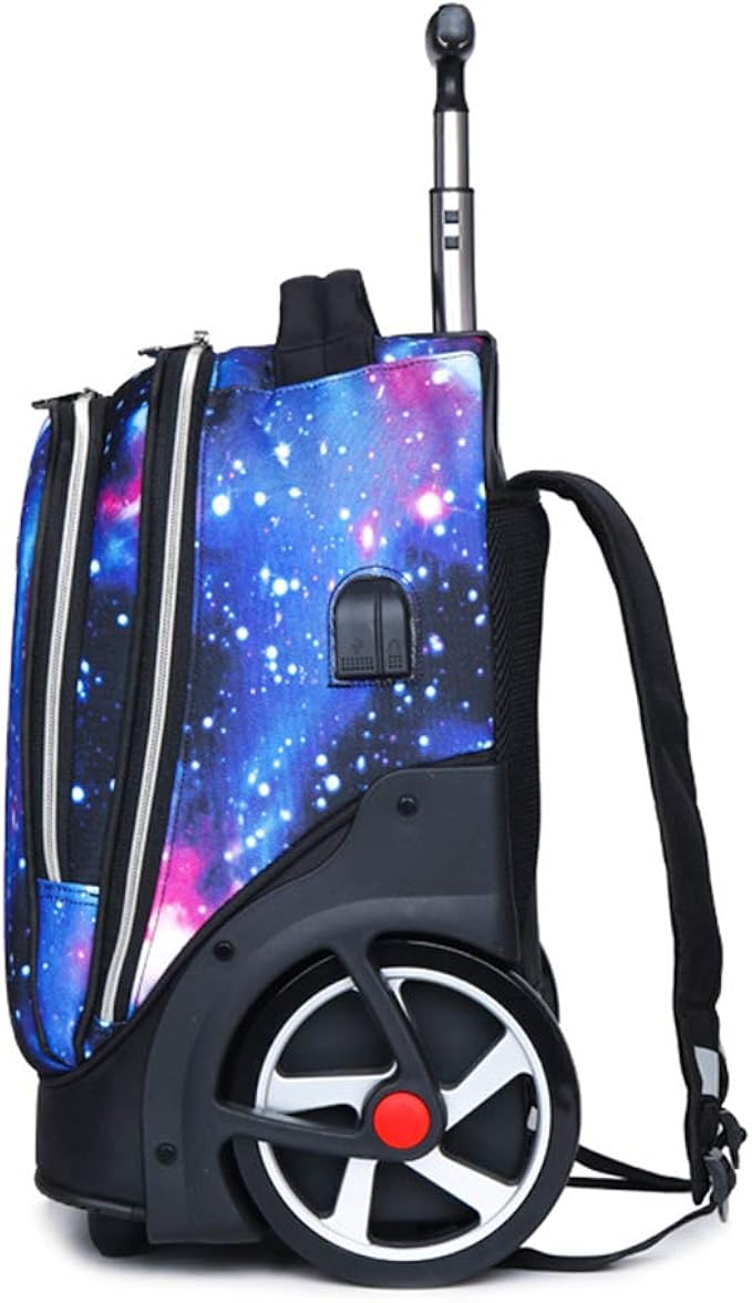 rolling backpack with usb charger