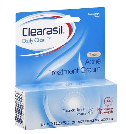 Buy Clearasil Daily Clear Adult Tinted Acne Cream 0.65 oz (Pack of 1