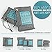 Bamboo Activated Charcoal Odor Absorber, Eliminator, Air Purifier & Freshener - Deodorizer Bags are 100% Natural Eco-Friendly Non-Toxic - Filter and Neutralizer for Car, Home, Shoes, Refrigerators