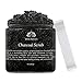 Charcoal Scrub, Moisturizing and Exfoliating Face Foot & Body Scrub, Organic Scrub Fights Stretch Marks, Fine Lines and Natural Exfoliator Salt Body Scrub for Toning Skin Cellulite Skin Care Body