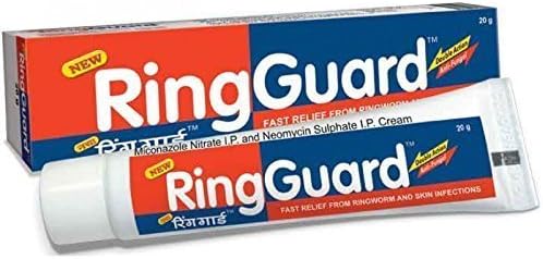 Ring Guard Ringworm Cream,athlete Foot,Fungal-backterial skin infection,eczema RING Guard by Ring Guard