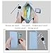 MROCO Pencil/Pen Case Canvas/PU Leather Pencil/Pen Bag Pouch Stationary Case Makeup Cosmetic Bags with Zipper(Blue)