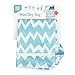 Bumkins Wet Dry Bag, Blue Chevron