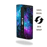Eleaf iStick 100W TC Vape E-Cig Mod Box Vinyl DECAL STICKER Skin Wrap / Nebula Galaxy Space Design Pattern Print