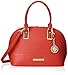 Anne Klein Shimmer Down Dome Satchel Bag