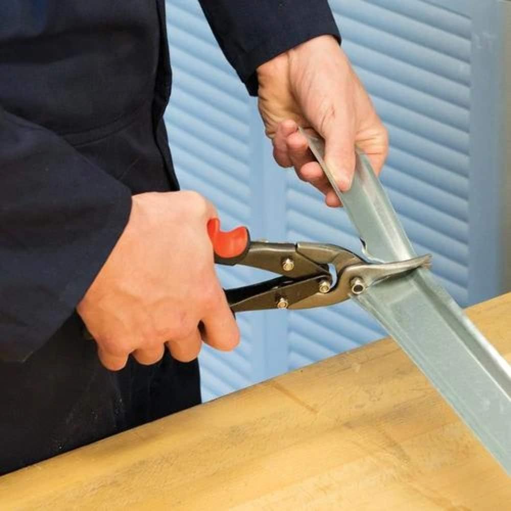 Silverline Aviation Tin Snips Left-Hand Cut (253022), Multi - Image 4
