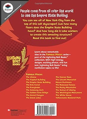 The Empire State Building Lightning Bolt Books Famous Places