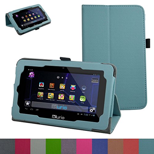 Kurio Xtreme 2 Case,Mama Mouth PU Leather Folio 2-Folding Stand Cover for 7