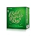 St Patrick's Day Shamrock Bead Green Necklace for Party Favor Supplies, Parades and Costume Accessories for Kids Women Man, Bulk Pack of 12                                           